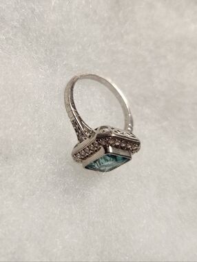 RING, BLUE, SIZE 6, NEW